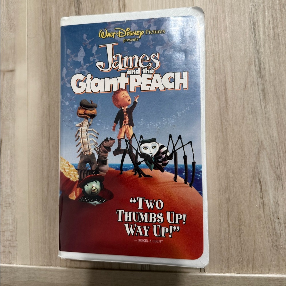 James and The Giant Peach VHS